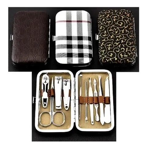 Jianz/ Set De Manicura Pedicura Pies Manos Acero Inoxidable