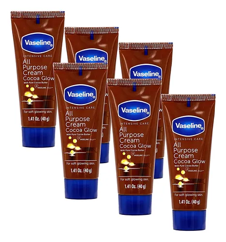 Crema Vaseline All Purpose Cocoa Glow Con Manteca De Cacao 4