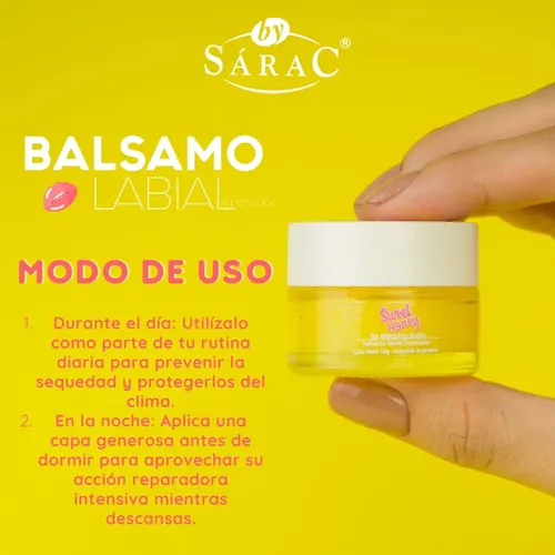 Lip Balm Reparador By Sarac Sweet Honey X15 G