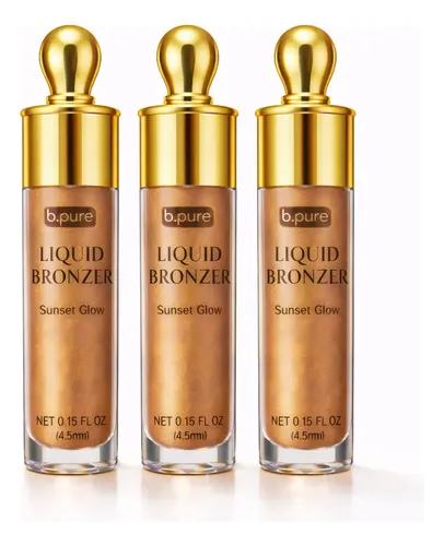Bronzer Líquido Bpure Piel Radiante X3 Belleza Amazon