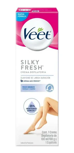 Veet Crema Depilatoria Piel Sensible 100 Ml Sensible