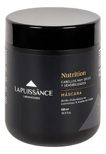 Máscara Capilar La Puissance Argan Cabellos Secos 500ml
