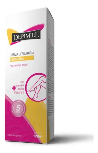 Crema Depilatoria Corporal Depimiel 120 Gr