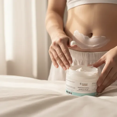 Crema Anti Estrias Ácido Hialuronico Y Vita A Arvensis 250g
