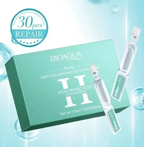 Ampollas Ácido Hialuronico Hidratante Reparador X30 Bioaqua