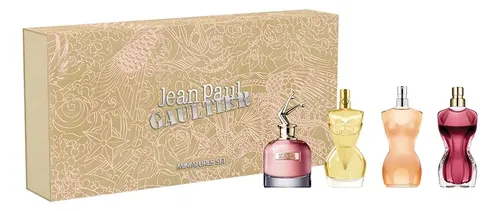 Set Miniaturas Femeninas 4 X 6 Ml Jean Paul Gaultier