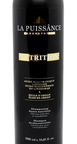 La Puissance Nutrition Shampoo De Argan Cabello Seco 1000ml