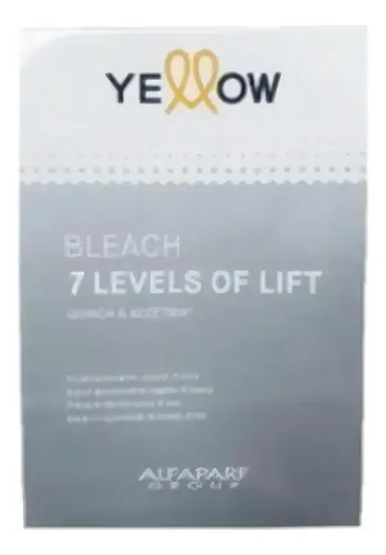 Yellow Polvo Decolorante En Sachet Bleach 7 Tonos 20g