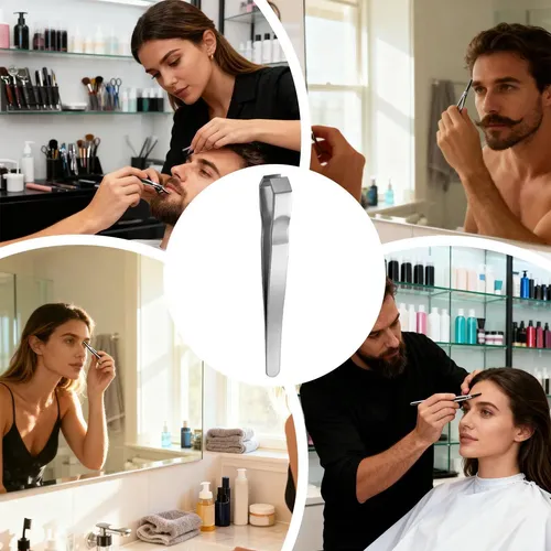 Pinzas Para Cejas, Recortadoras De Vello Facial
