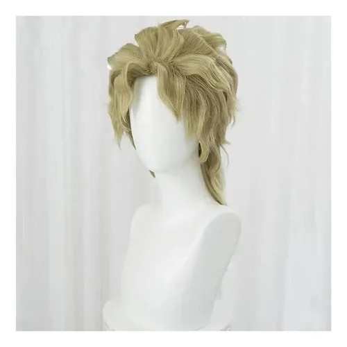 ) Descuento En Peluca. Aplicable A: Dio Brando Cosplay !