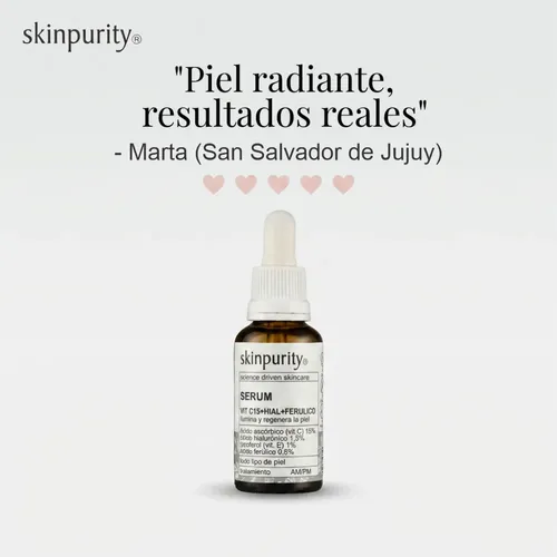 Serum Skinpurity Vit C 15% Para Todo Tipo De Piel De 30ml