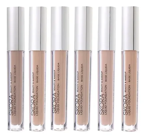 Base Liquida Correctora Skora C/ Aplicador Para Maquillaje