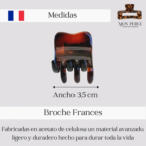 Broche Carey Frances Ganchos Pelo Importados Clips Carey