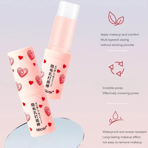 Barra Pore Invisible Primer Facial Resistente Al Agua Whhwm