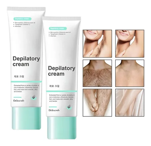 Crema Depilatoria Corporal 30ml Piel Lisa Rapida Absorcion