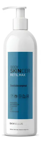 Crema Body Skincer Retilmax 300ml Biobellus Piel Firme