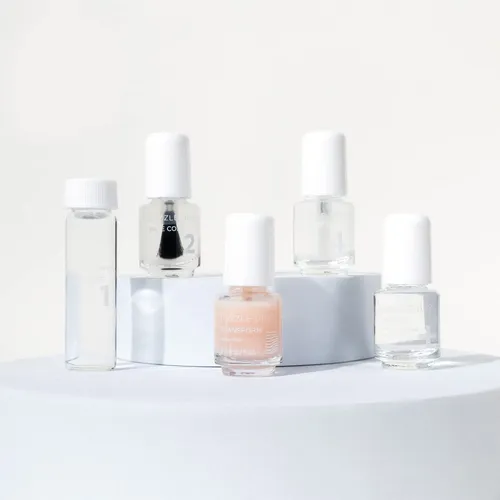 Dazzle Dry Kit Profesional Uñas Step 1 2 4