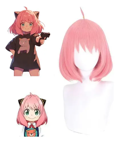 Peluca De Cosplay Del Anime «spy X Family»