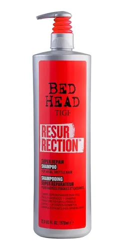 Tigi Bed Head Resurrection Shampoo Repair Pelo Dañado 970ml