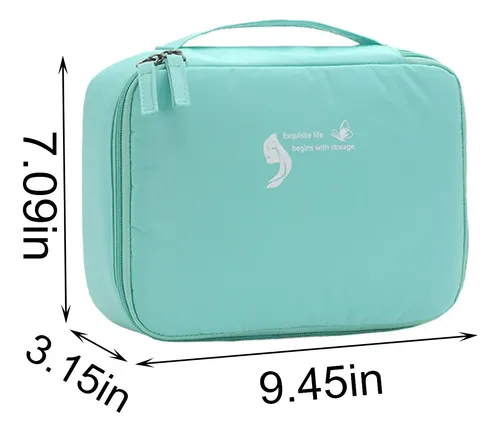 Bolsa De Maquillaje Con Compartimento Para Cosméticos, Durad