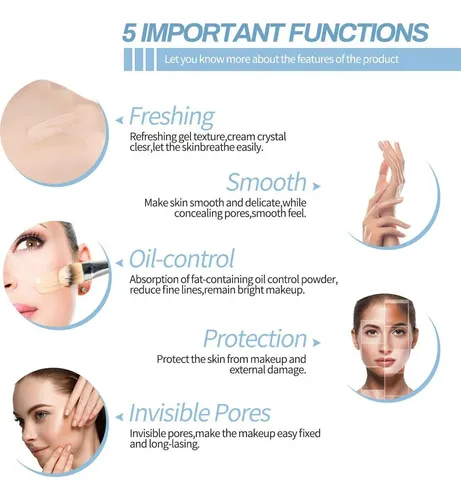 Phoera Primer De Rostro Matte Con Hidratación 0.2 Fl Oz