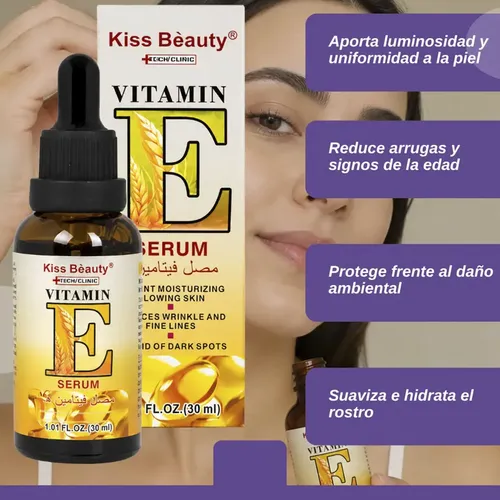 Sérum Facial Vitamina E Antioxidante 30ml Todo Tipo Piel