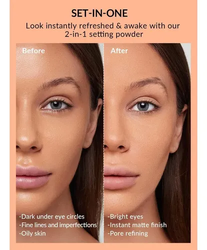 Polvo Suelto Para Maquillaje Sheglam Translúcido