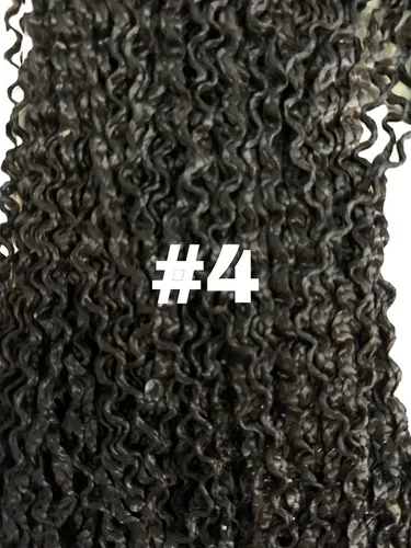 Pelo Cabello Kanekalon Afro Rizado, Rizo Rulo Ya Trenzado