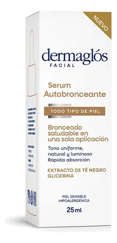 Sérum Facial Dermaglós Autobronceante X 25 Ml
