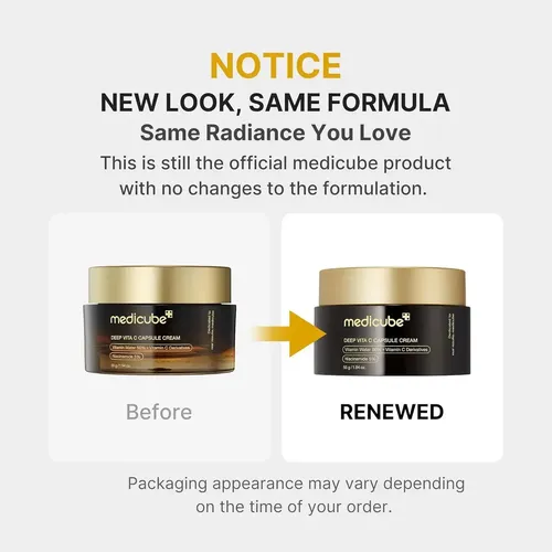 Medicube Deep Vita C Golden Capsule Cream Hidratante Facial