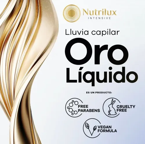 Lluvia Capilar Oro Liquido Protector Termico Nutrilux