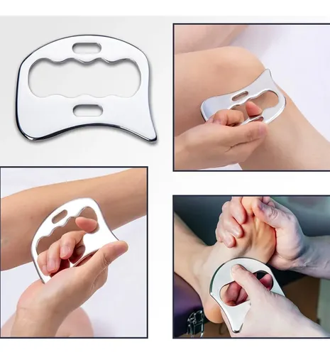 Gua De Masaje Sha In 1 Tools De Acero Inoxidable 3 Para Rasp