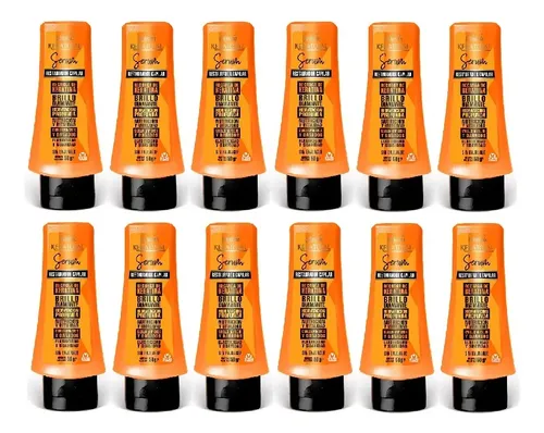 Serum Restaurador Capilar Keratina Bellissima 50g Pack X12