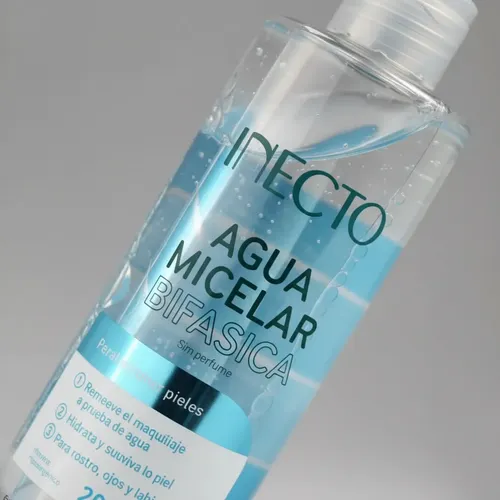 Agua Micelar Bifásica Inecto 400ml