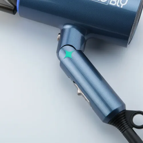 Secador De Pelo Portátil Eurobeauty Plegable 1400w Secado Rapido 3 Velocidades Azul
