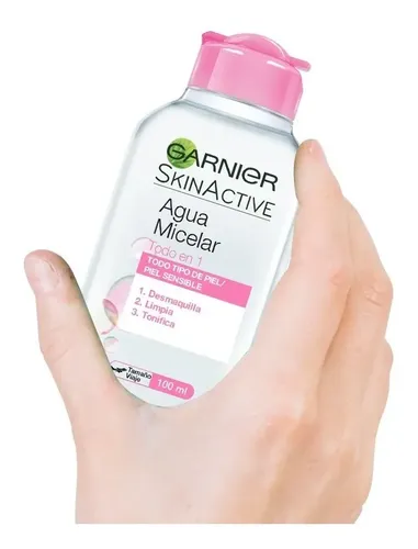 Agua Micelar Skinactive Todo En 1 Facial Garnier 100ml