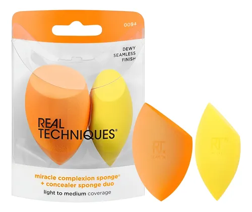 Real Techniques Miracle Complexion Sponge + Concealer Spo…