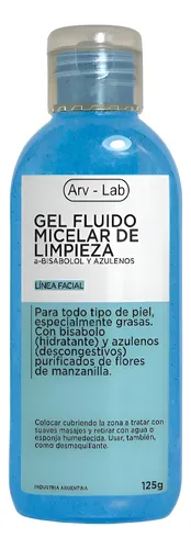 Gel Fluido Micelar Arvensis Limpieza Rostro 18+