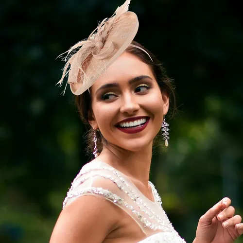 1 Diadema Con Velo Para El Pelo, Accesorio Para Fiestas