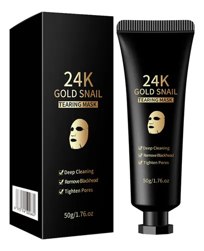Mascarilla Exfoliante Gold Leaf De 24 Quilates Para El Cuida