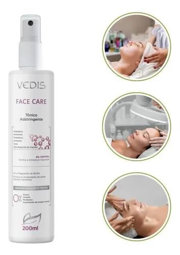 Face Care Vedis Loción Tónica Astringente Facial 200ml