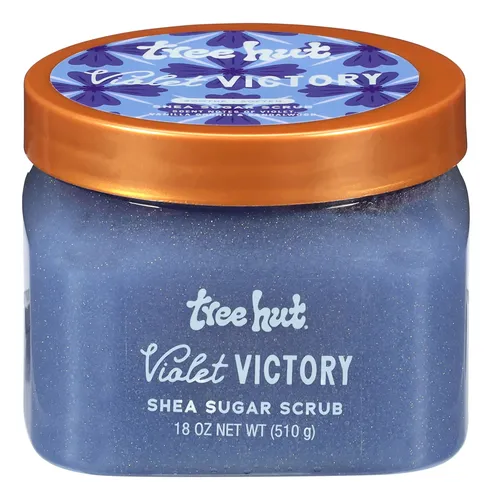 Exfoliante Corporal Tree Hut Violet Victory Con Mantequilla,