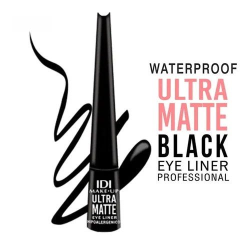 Delineador Líquido Idi Make Up Ultra Matte Black