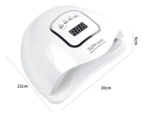 Cabina Para Uñas Led Uv 110w Manicura Esculpidas