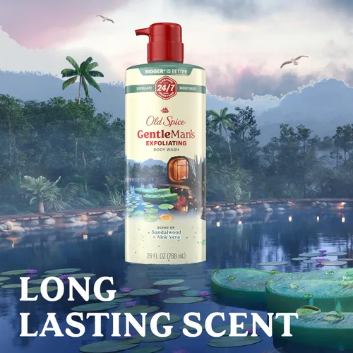 Gel De Baño Exfoliante Old Spice Gentleman’s De 750 Ml Para