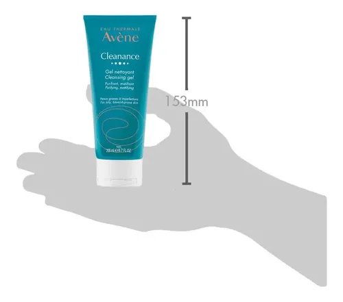 Avene Cleanance Gel Limpiador Rostro Y Cuerpo Pieles Grasas Imperfecciones Tipo De Piel Grasa