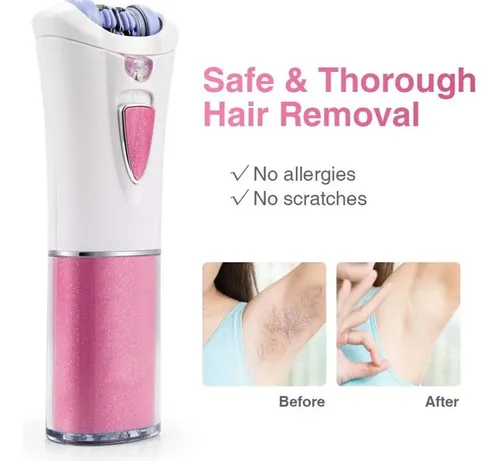 Depiladora Eléctrica Recargable Por Usb For Mujer, Afeitado
