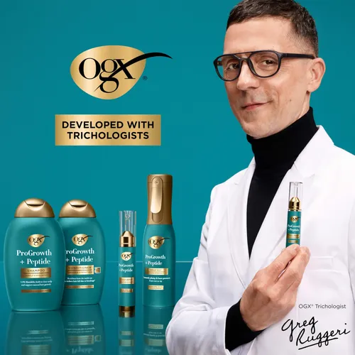 W Suero Para El Cuero Cabelludo Con Péptido Ogx Progrowth, 1