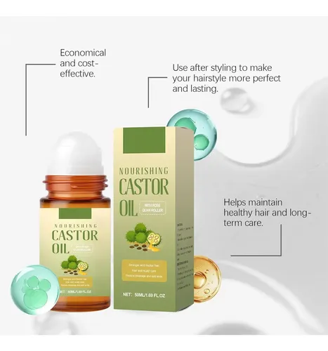 Aceite De Ricino Nutritivo De 50 Ml Para El Crecimiento Del