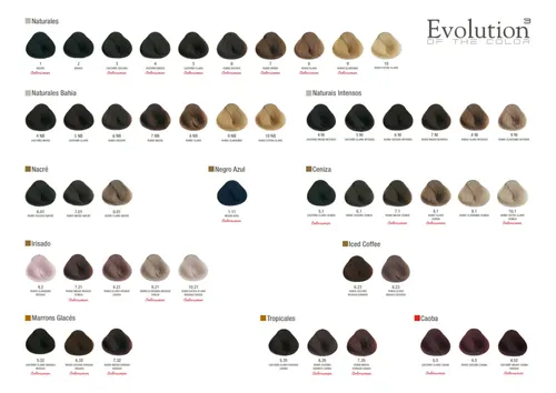 Tintura Alfaparf Evolution 60ml X 8 Unidades